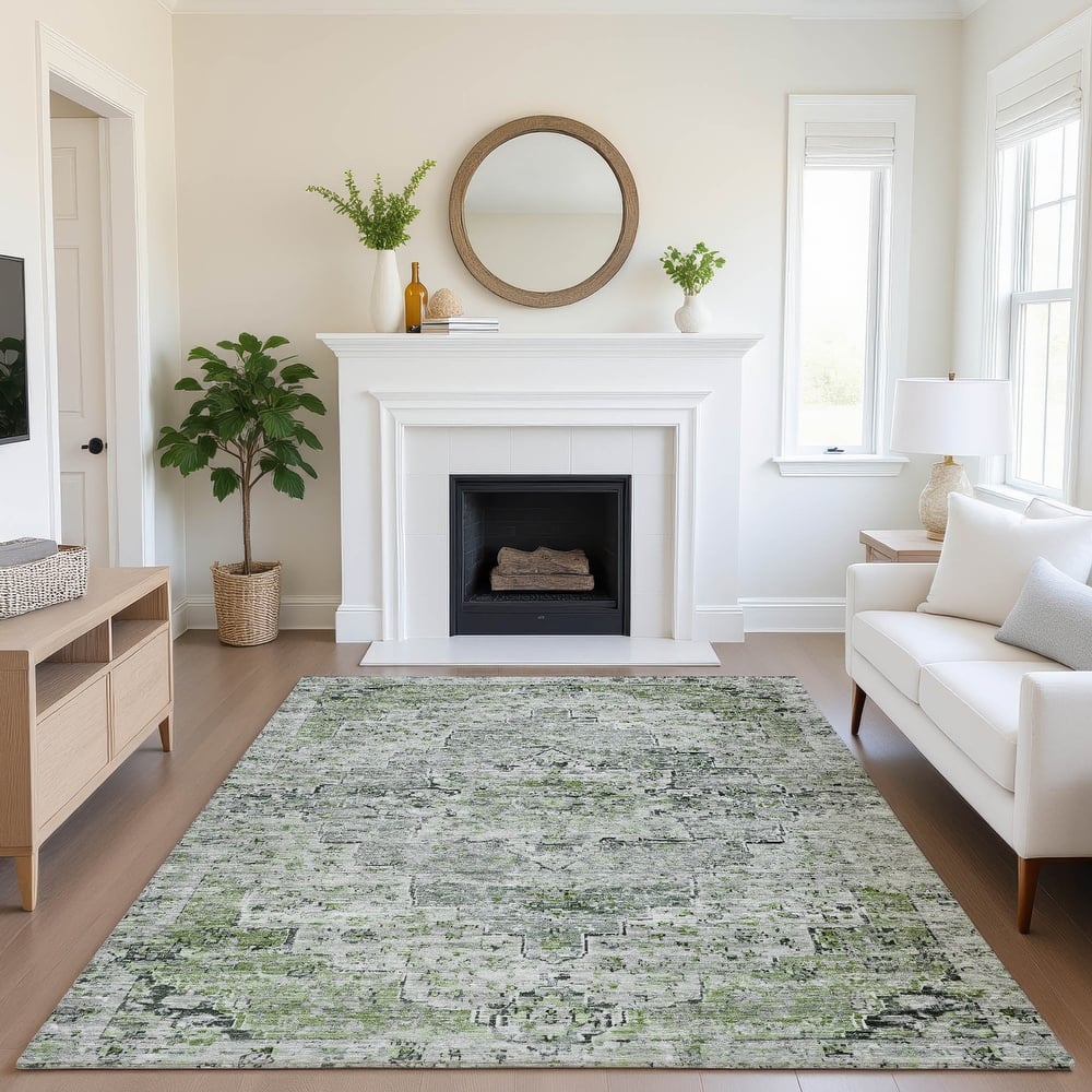 Premium Washable Super Soft Vintage Traditional Mayfield Rug