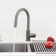 preview thumbnail 50 of 49, STYLISH Kitchen Sink Faucet Single Handle Pull Down Dual Mode in Stainless Steel - Faucet Height: 14 1/8" | Spout Height: 6 3/4"