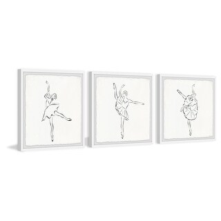 Basic Ballet Steps Triptych - Bed Bath & Beyond - 34487703