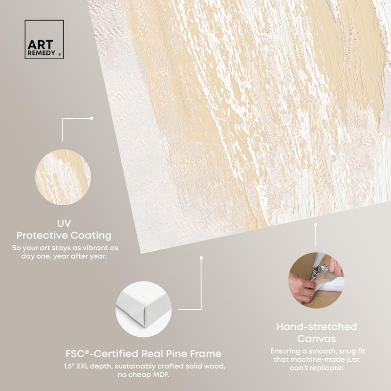 Tactile Textures II Canvas Set of 2 by Art Remedy, Gallery Wrapped
