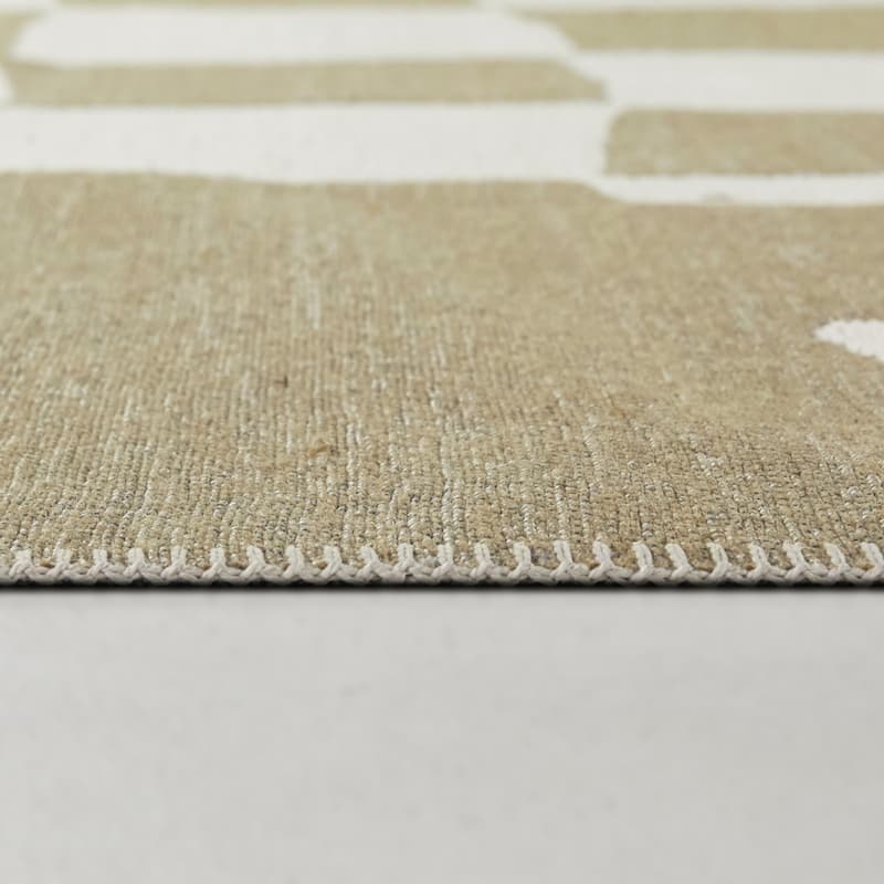 Jann Abstract Modern Indoor/Outdoor Area Rug