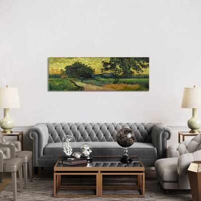 iCanvas "Landscape at Twilight" by Vincent van Gogh Canvas Print