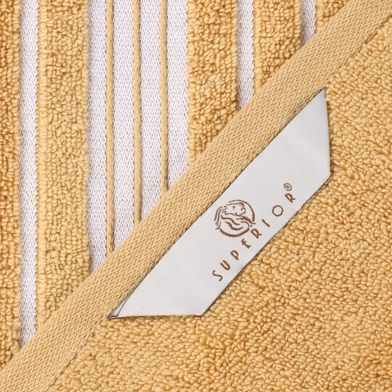 Superior Sadie Zero Twist Cotton Solid Hand Towel, Set of 6