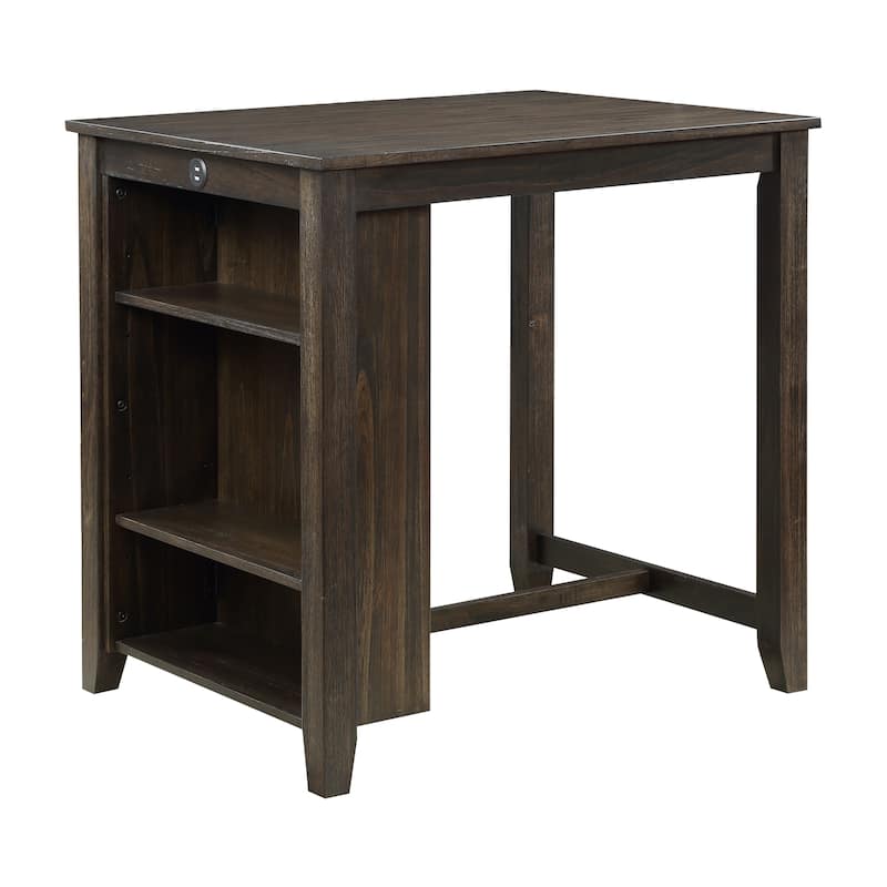 Hobson Counter Height 3-piece Dining Set - Cherry