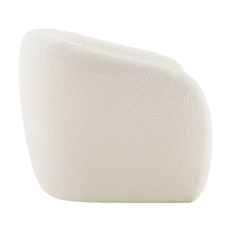 Kiptin 31.7"W 360 Degree Swivel Barrel Chair