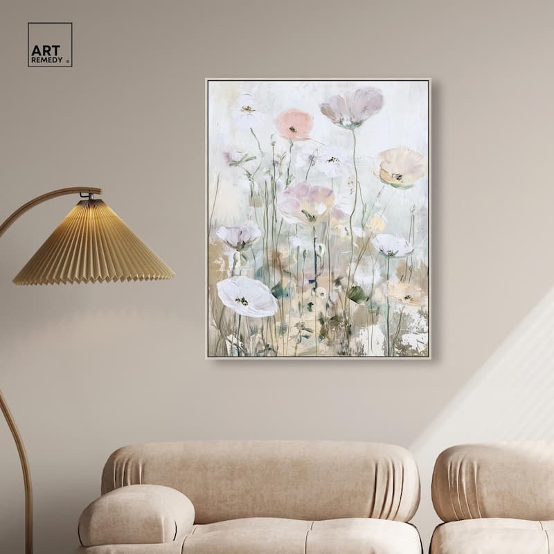 Flourishing Light Canvas by Art Remedy