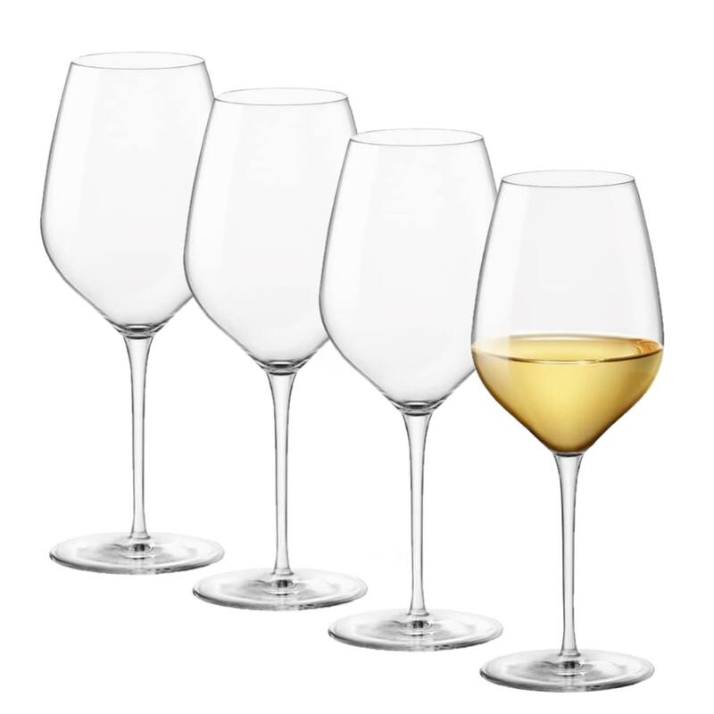 Bormioli Rocco InAlto Tre Sensi Wine Glasses Set - 14.5 oz (Medium)