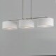 preview thumbnail 2 of 2, Maxim 10017WL Bongo 3 Light 60" Wide Linear Pendant