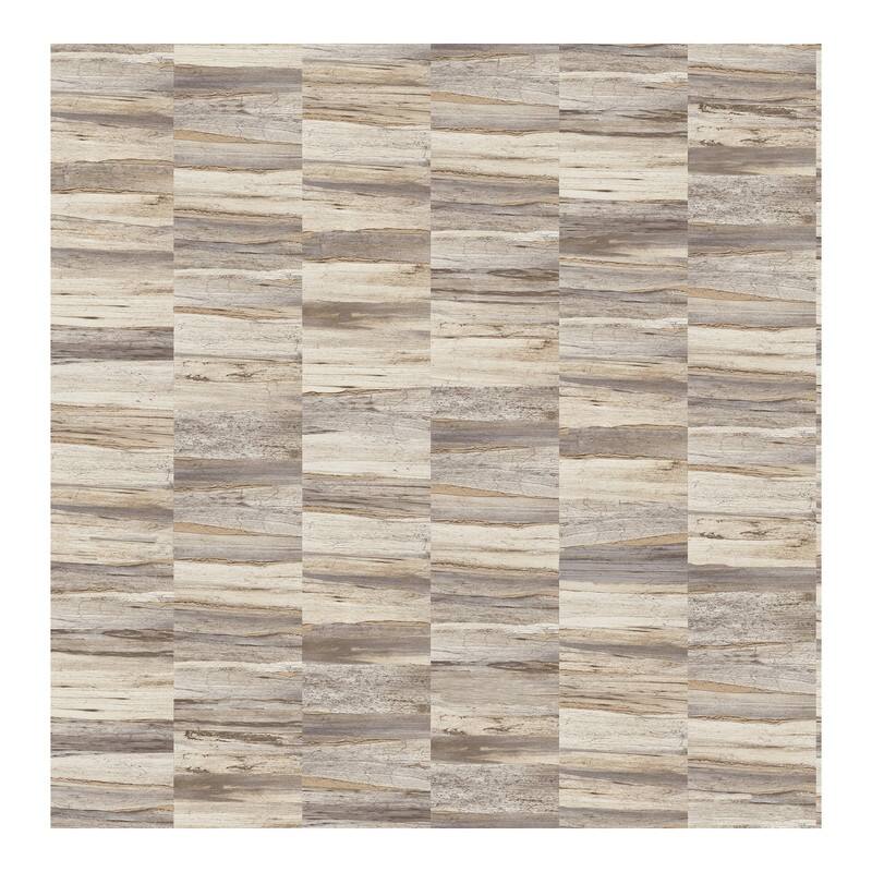 Fine Decor Hugo Cream Faux Wood Wallpaper - 20.5 x 396 x 0.025