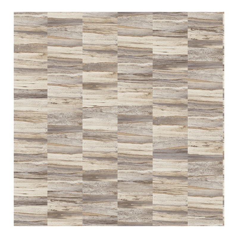 Fine Decor Hugo Cream Faux Wood Wallpaper - 20.5 x 396 x 0.025