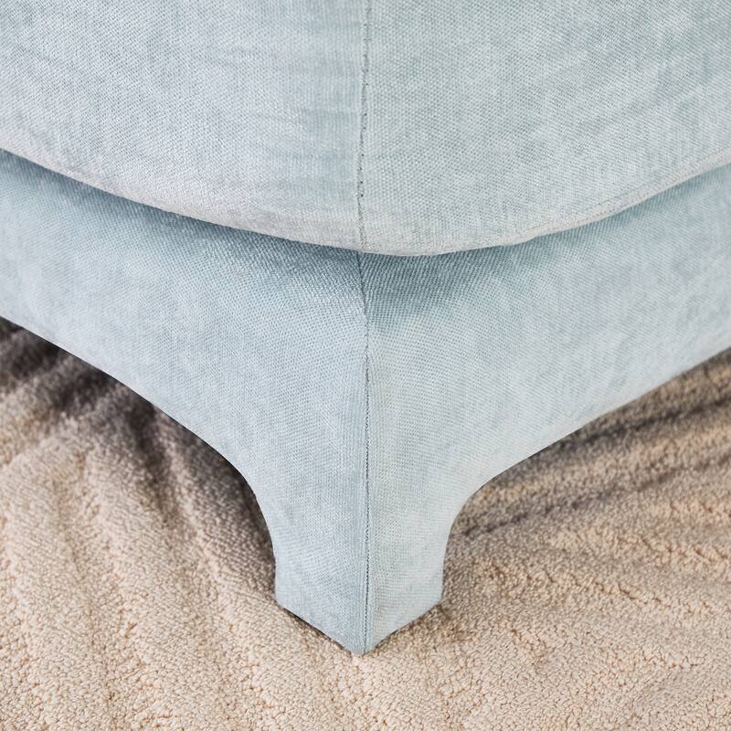 Two seater Chenille Fabric sofa
