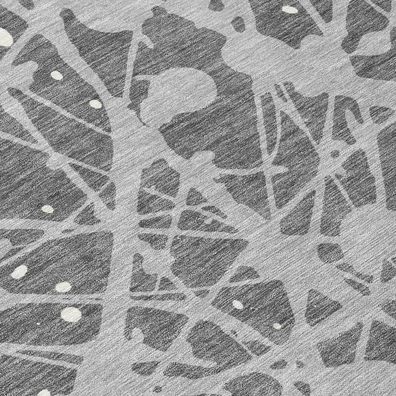 Machine Washable Indoor/ Outdoor Modern Campo Chantille Rug