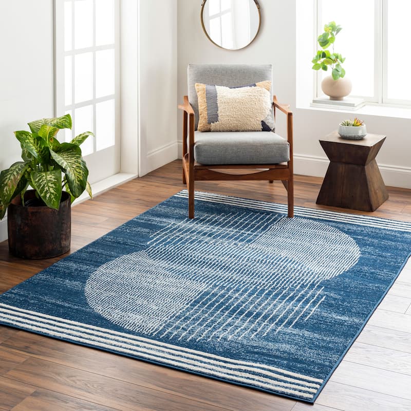 Livabliss Floransa Mod Geometric Area Rug