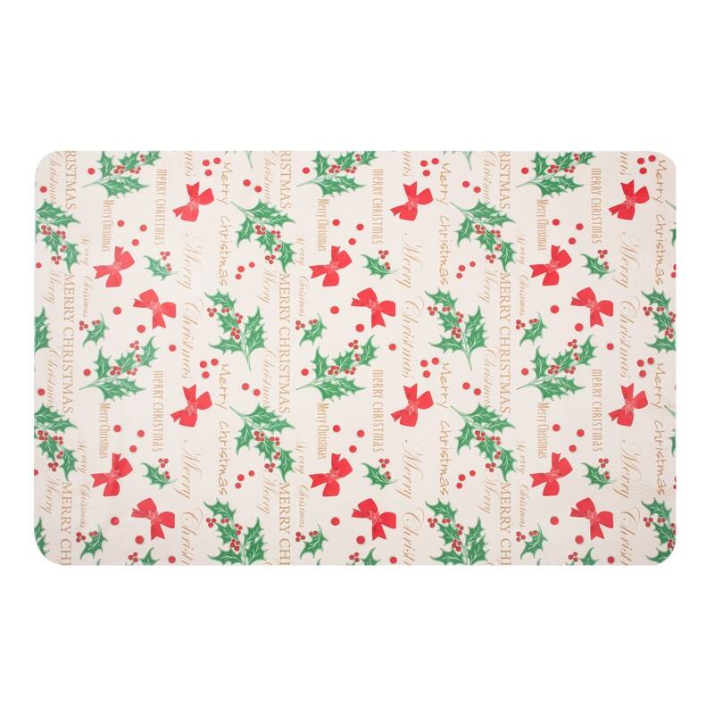 Ray Star Christmas Celebrate tablecloth High Quality Flannel Backing