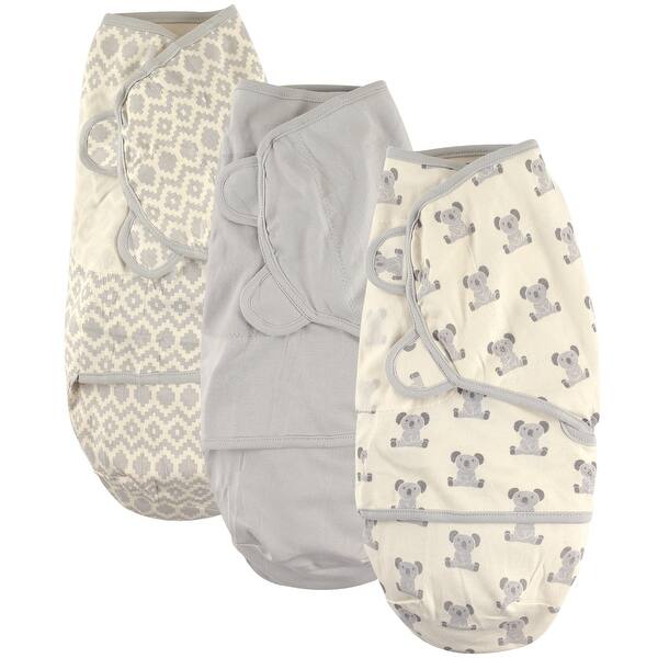 slide 1 of 1, Hudson Baby Infant Cotton Swaddle Wrap, Koala, 0-3 Months - Koala - 0-3 Months 0-3 Months - Koala