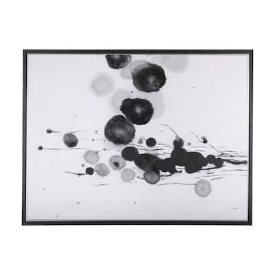 Blooming II (45 x 60) Framed Canvas Art Print
