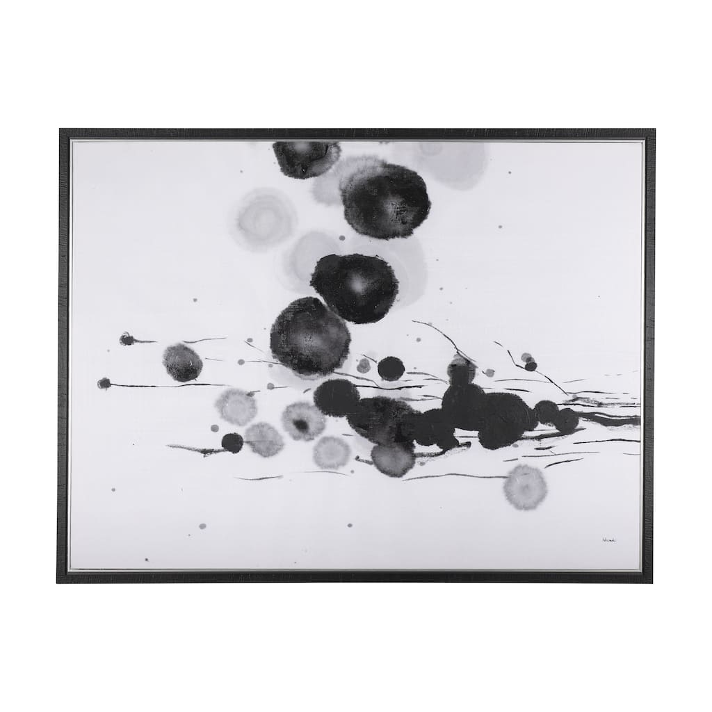 Blooming II (45 x 60) Framed Canvas Art Print