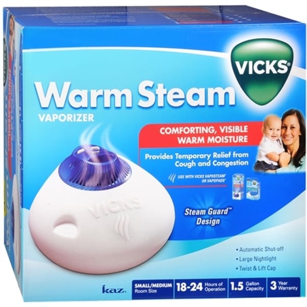 Vicks Warm Steam Vaporizer 1 Each