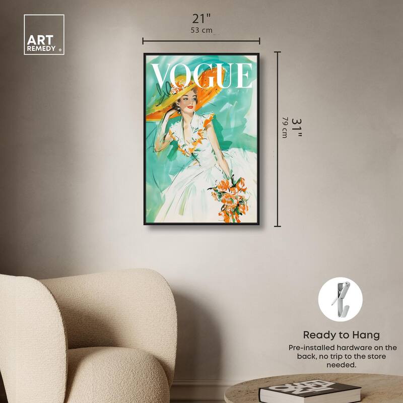 In the Summer Breeze Cover Canvas by Art Remedy