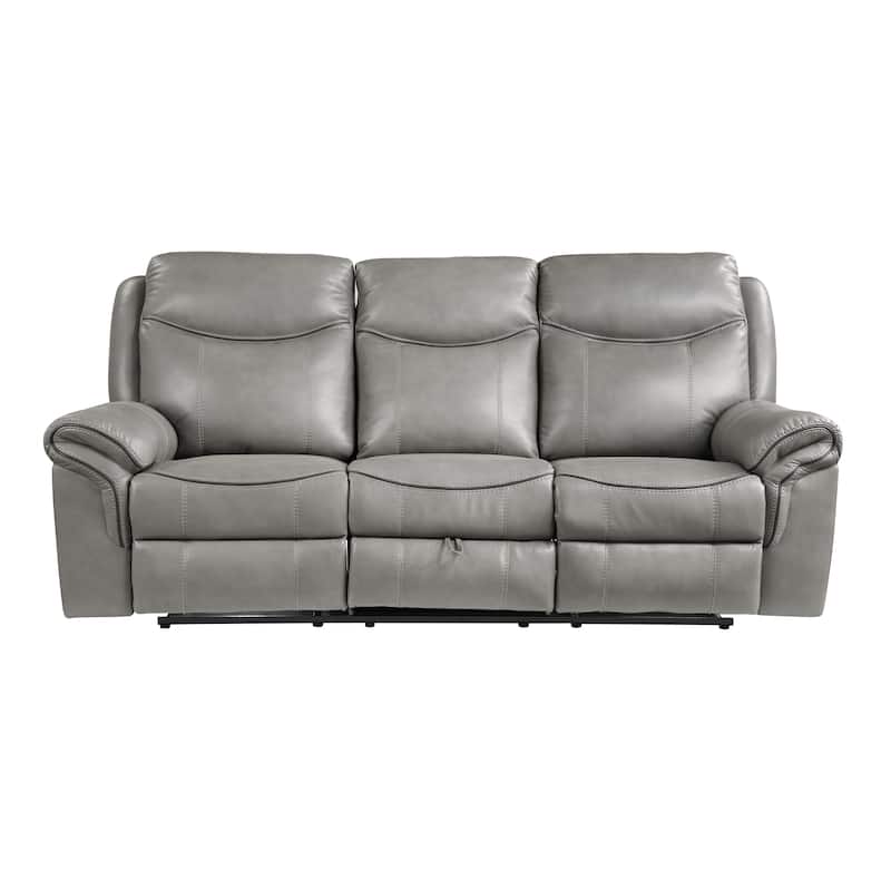 Brisa Manual Double Reclining Sofa