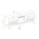 preview thumbnail 11 of 17, Middlebrook Hilla 70-inch Modern Fireplace TV Stand