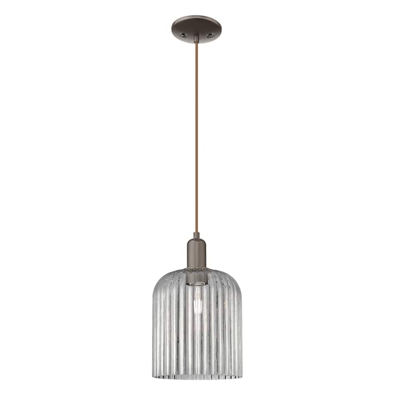 Innovations Lighting Endless Possibilities Arcadia - Bridal Veil - 1 Light 8" Cord Hung Mini Pendant