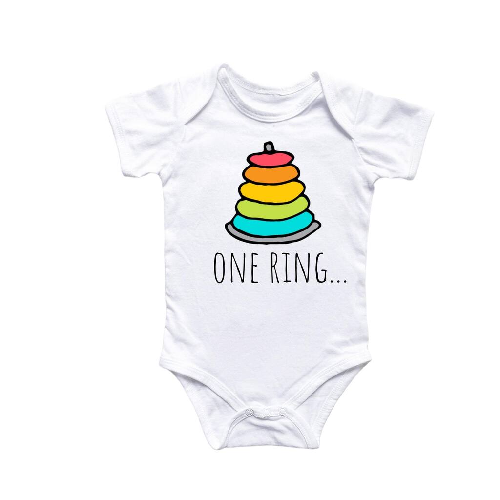 Ring Fantasy Lords - Baby Boy Girl Clothes Infant Bodysuit Funny Cute Newborn 2