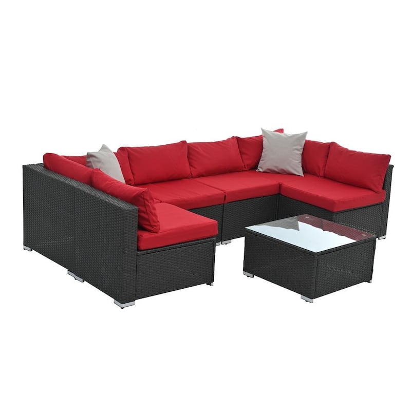 Patio Furniture PE Wicker Sofa Sets