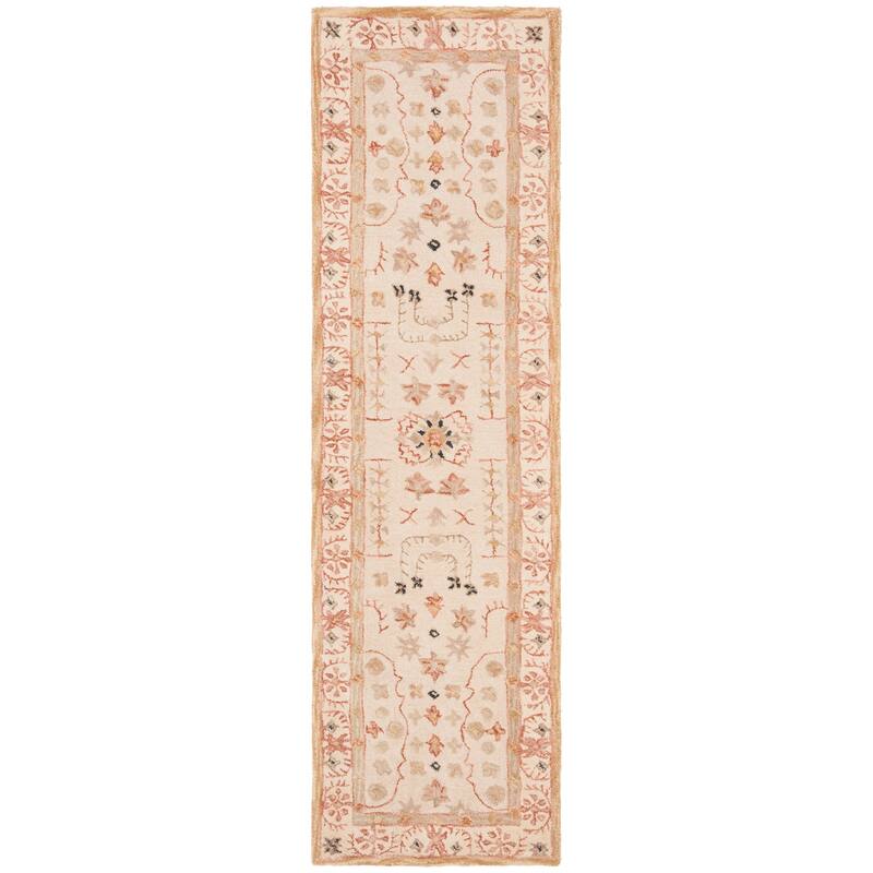 SAFAVIEH Handmade Anatolia Jamesina Traditional Oriental Hand-spun Wool Rug