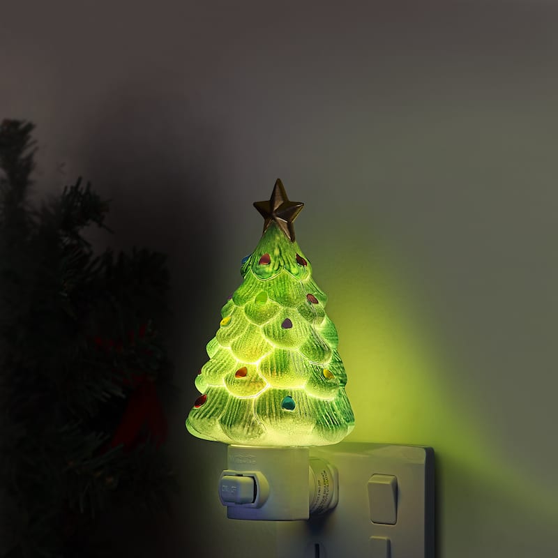 5 in. Shatterproof Night Light - Tree