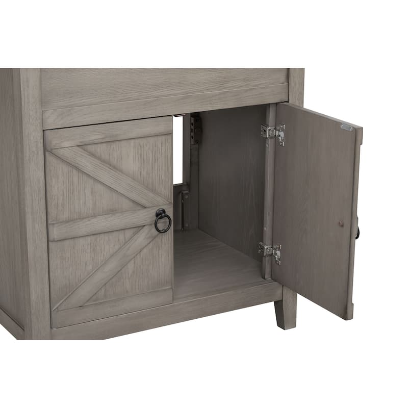 31'' Seward Bathroom Vanity with Engineered Stone Top - 31 L x 22 D x 34 H