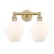 Option Brushed Brass / Cased Matte White
