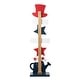 preview thumbnail 8 of 14, Glitzhome Americana Happy Patriotic's Day Wooden Uncle Sam Porch Decor