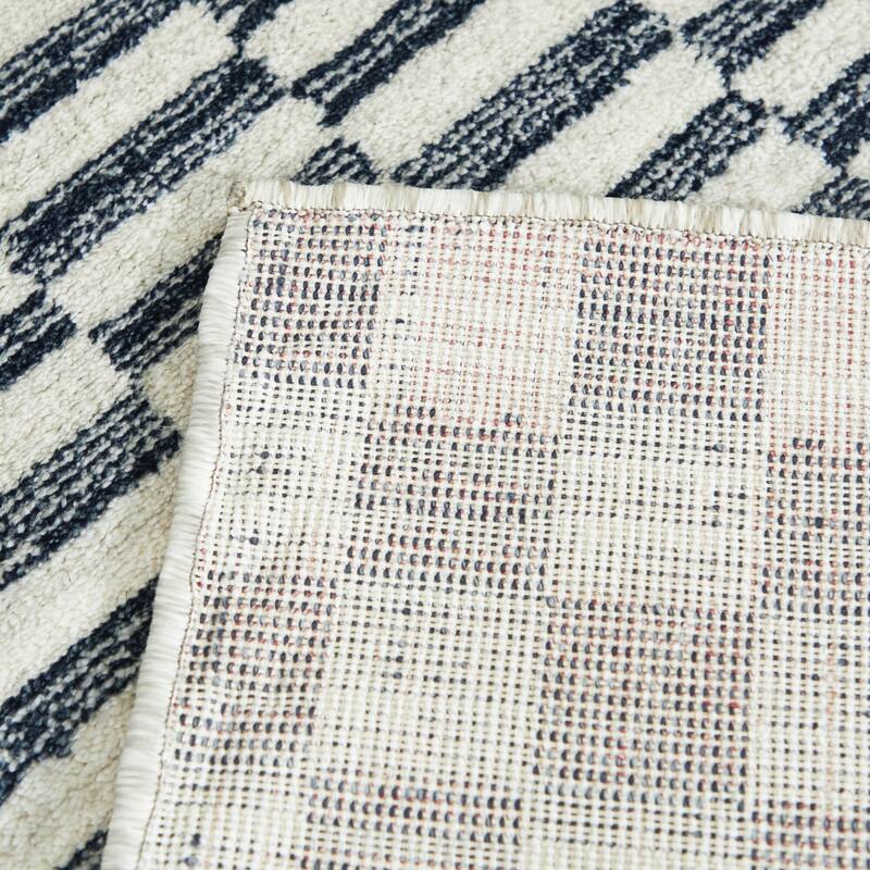 Frazer Contemporary Checkered Area Rug