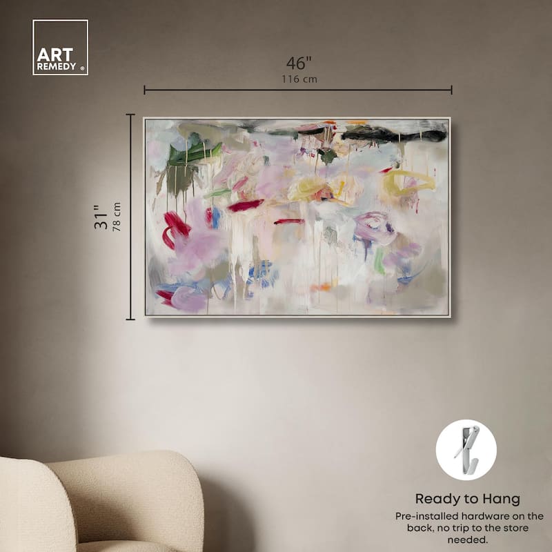 Lilac Haze Canvas by Art Remedy