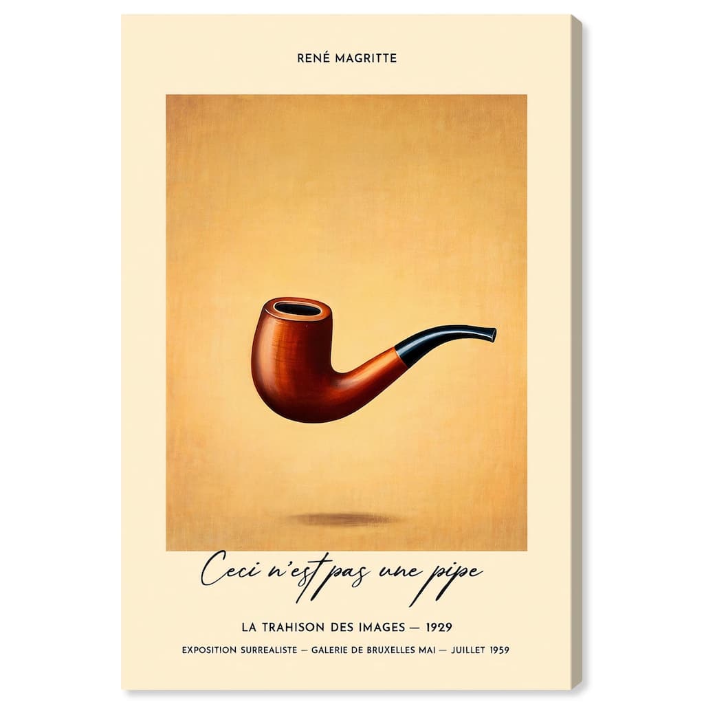 Deceptive Pipe Canvas by Art Remedy, Gallery Wrapped