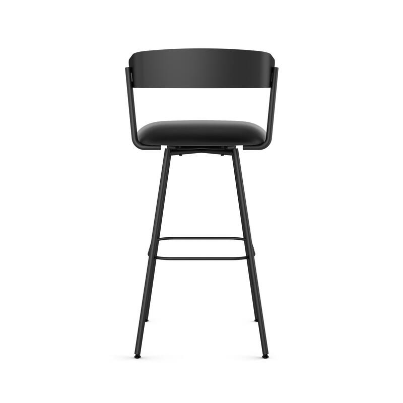 Amisco Ludwig Swivel Counter and Bar Stool