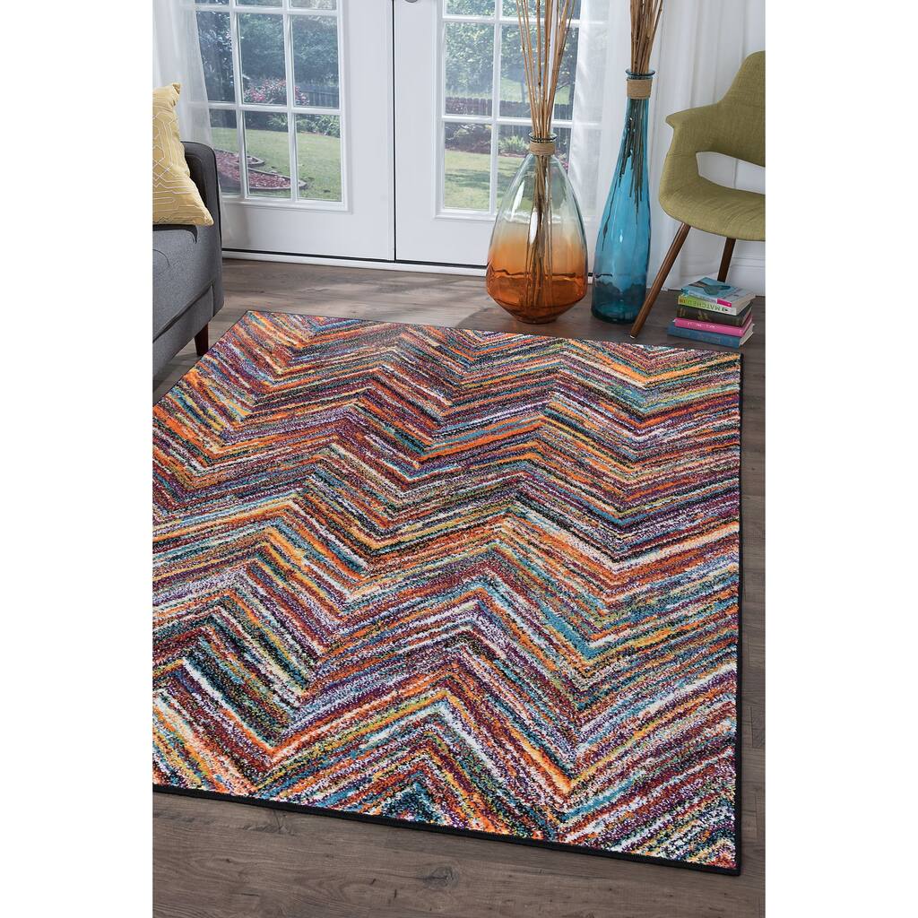 Rhapsody Modern & Contemporary Abstract Indoor Area Rug