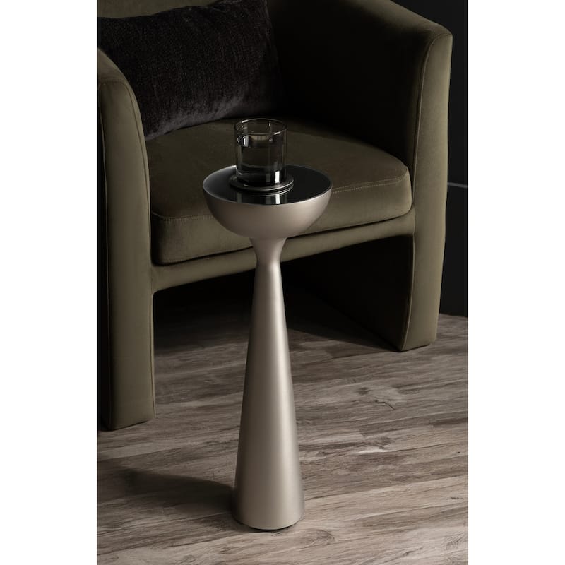 Kate and Laurel Chandon Mirrored Drink Table