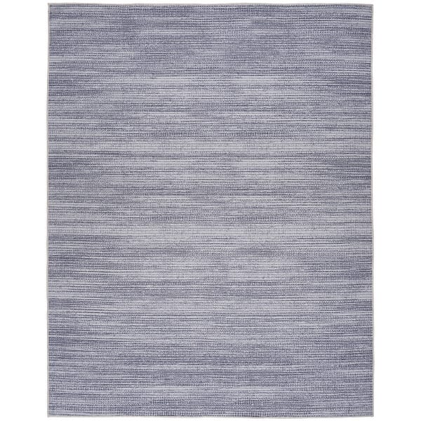 slide 2 of 15, Nourison Washables Indoor Abstract Area Rug 5' 2" x 7' - Grey - Rectangle