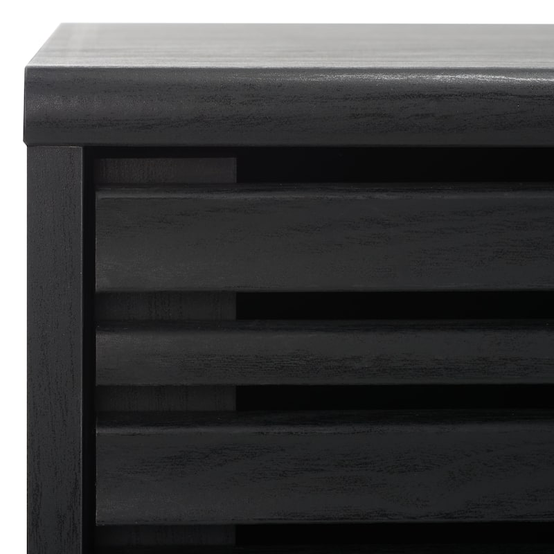 SAFAVIEH Alatar 3-Drawer Entertainment TV Media Stand (65" Flatscreen TV) - 58.7 in. x 15.2 in. x 23.9 in.