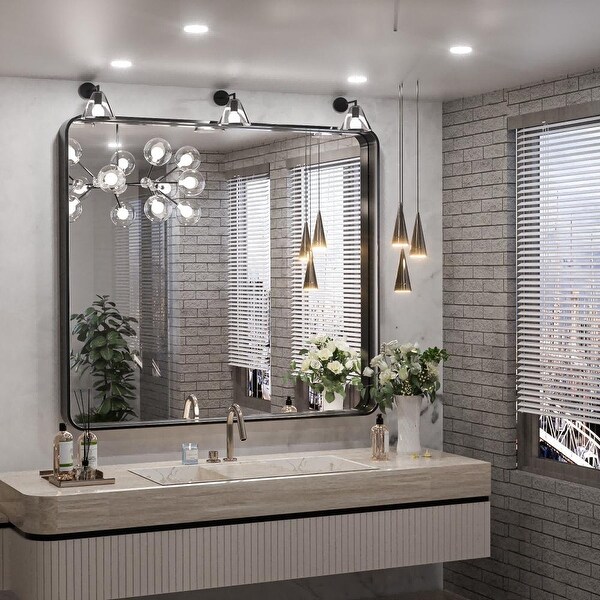 BED & BATH BEYOND ウォールミラー 　鏡　ミラー　46x56 BED & BATH BEYOND ウォールミラー 鏡 ミラー 46x56 インテリア小物