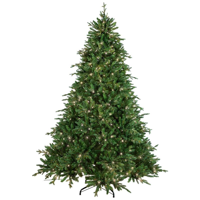 Real Touch™ Pre-Lit Cumberland Pine Artificial Christmas Tree - 12' Warm White LED - over-10-feet