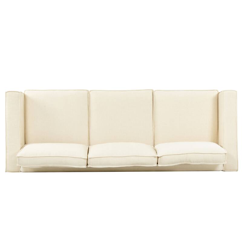 SAFAVIEH Couture Kalyna 3.5-Seater Sofa - 96"W x 33"D x 33"H