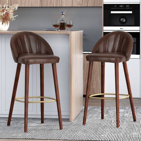 Cullimore Channel Stitch Barstools by Christopher Knight Home
