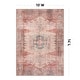 preview thumbnail 67 of 79, World Rug Gallery Vintage Bohemian Machine Washable Non Slip Area Rug