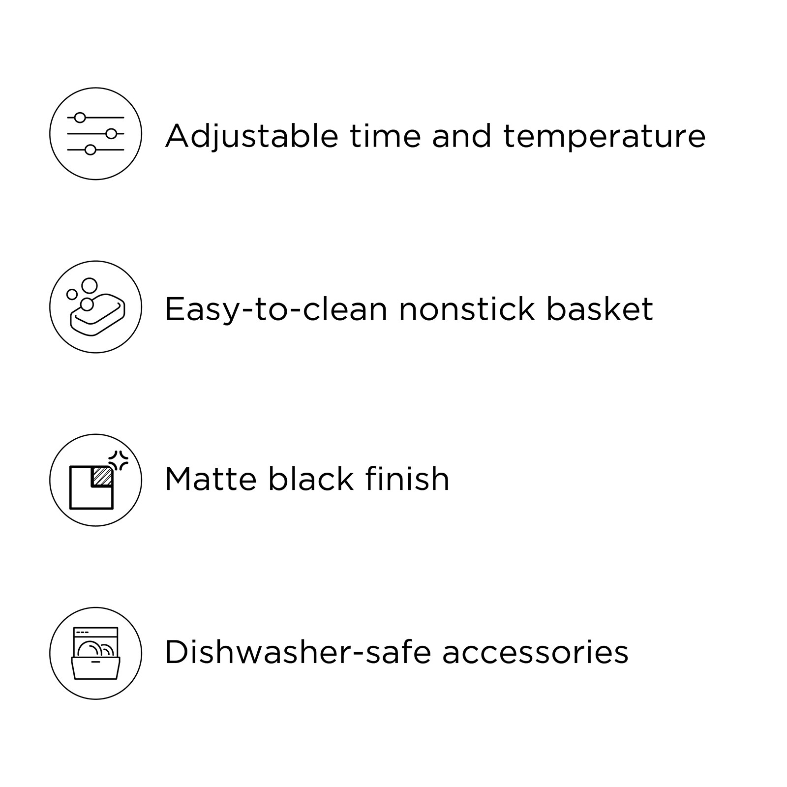 Digital Air Fryer, 5-Quart, Matte Black - Bed Bath & Beyond - 36496605