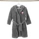 preview thumbnail 19 of 18, Sweet Kids 100% Polyester SUPER PLUSH Double Brushed Hooded Bathrobe - BOW