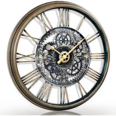 24IN Large Decorative Wall Clock