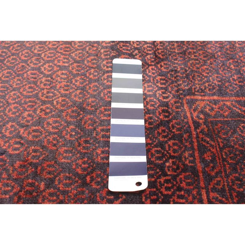 ECARPETGALLERY Hand-knotted Teimani Dark Navy Wool Rug - 2'9 x 4'5